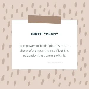 Virtual Birth Planning Session